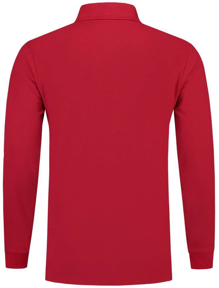 TRICORP-Worker-Shirts, Poloshirt, Basic Fit, Langarm, 180 g/m², red