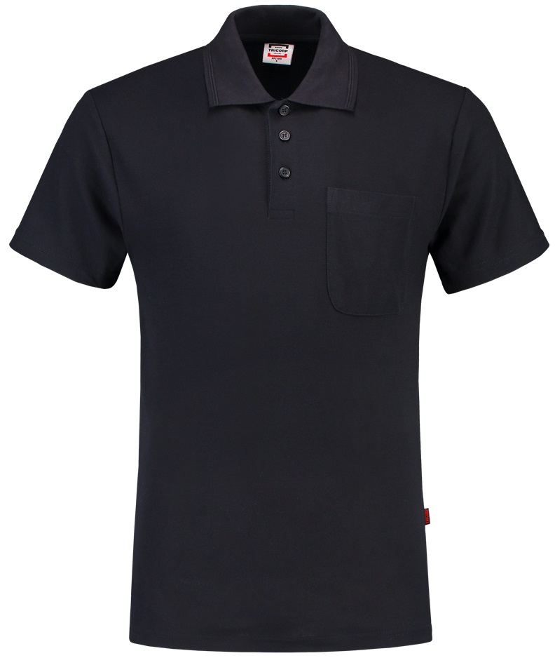 TRICORP-Worker-Shirts, Poloshirt Brusttasche, Basic Fit, Kurzarm, 180 g/m², navy
