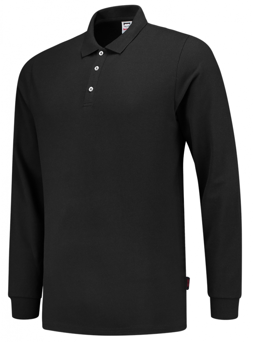 TRICORP-Worker-Shirts, Poloshirts, langarm, Slim-Fit, 210 g/m, black