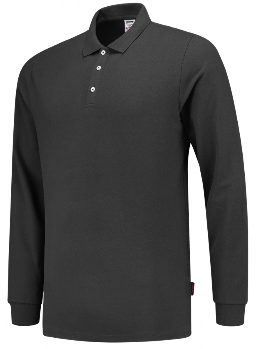 TRICORP-Worker-Shirts, Poloshirts, langarm, Slim-Fit, 210 g/m, darkgrey