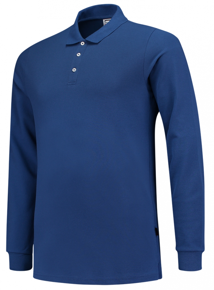 TRICORP-Worker-Shirts, Poloshirts, langarm, Slim-Fit, 210 g/m, royalblau