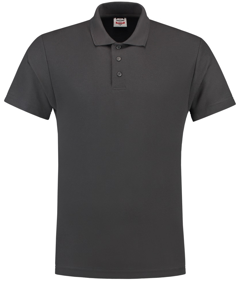 TRICORP-Worker-Shirts, Poloshirt, Basic Fit, Kurzarm, 180 g/m, darkgrey