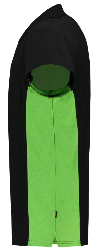 TRICORP-Worker-Shirts, T-Shirt, mit Brusttasche, Bicolor, 180 g/m², black-lime