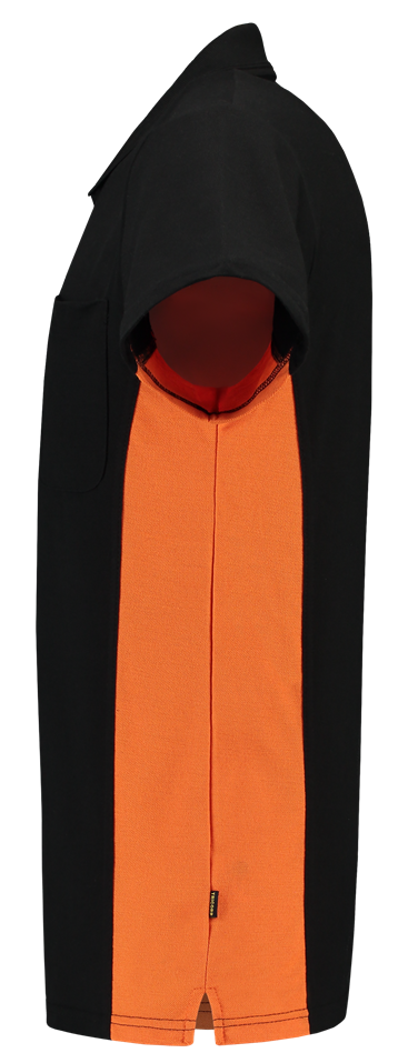 TRICORP-Worker-Shirts, T-Shirt, mit Brusttasche, Bicolor, 180 g/m², black-orange