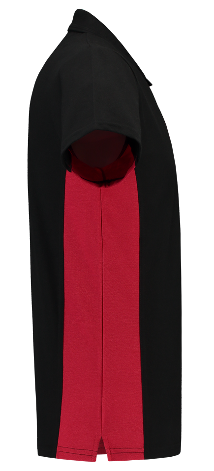TRICORP-Worker-Shirts, T-Shirt, mit Brusttasche, Bicolor, 180 g/m², black-red
