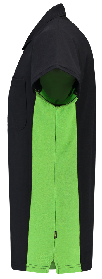 TRICORP-Worker-Shirts, T-Shirt, mit Brusttasche, Bicolor, 180 g/m², navy-lime