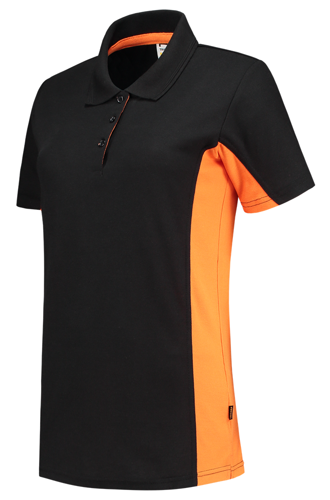 TRICORP-Worker-Shirts, Damen-T-Shirt, Bicolor, 180 g/m², black-orange