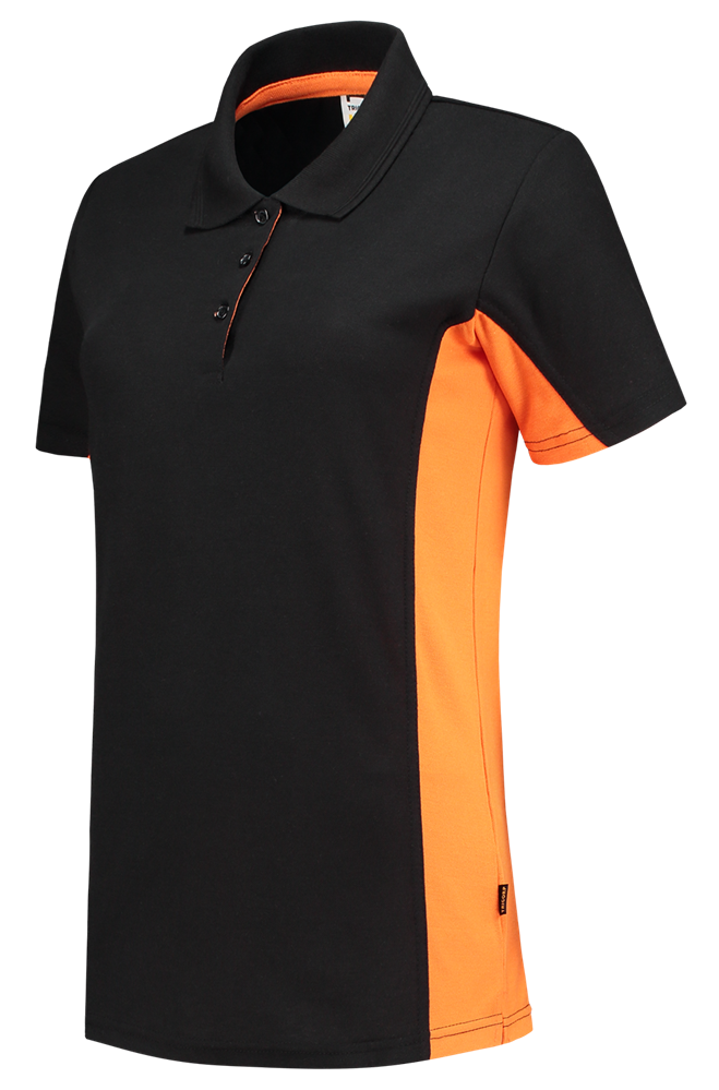 TRICORP-Worker-Shirts, Damen-T-Shirt, Bicolor, 180 g/m, black-orange