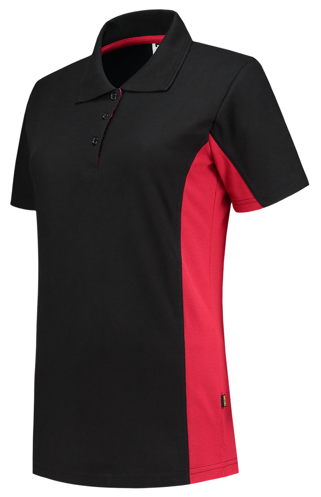 TRICORP-Worker-Shirts, Damen-T-Shirt, Bicolor, 180 g/m, black-red