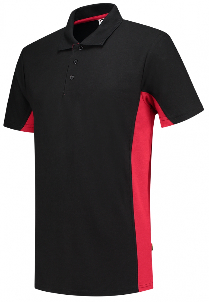 TRICORP-Worker-Shirts, T-Shirt, Bicolor, 180 g/m, black-red