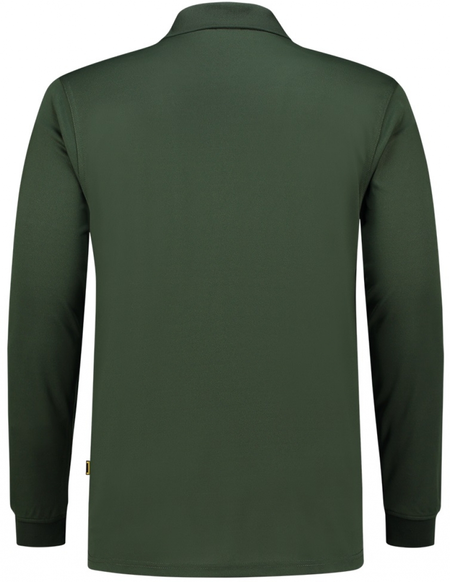 TRICORP-Worker-Shirts, Poloshirt, Basic Fit, UV-Schutz, Cooldry, Langarm, 180 g/m, bottlegreen