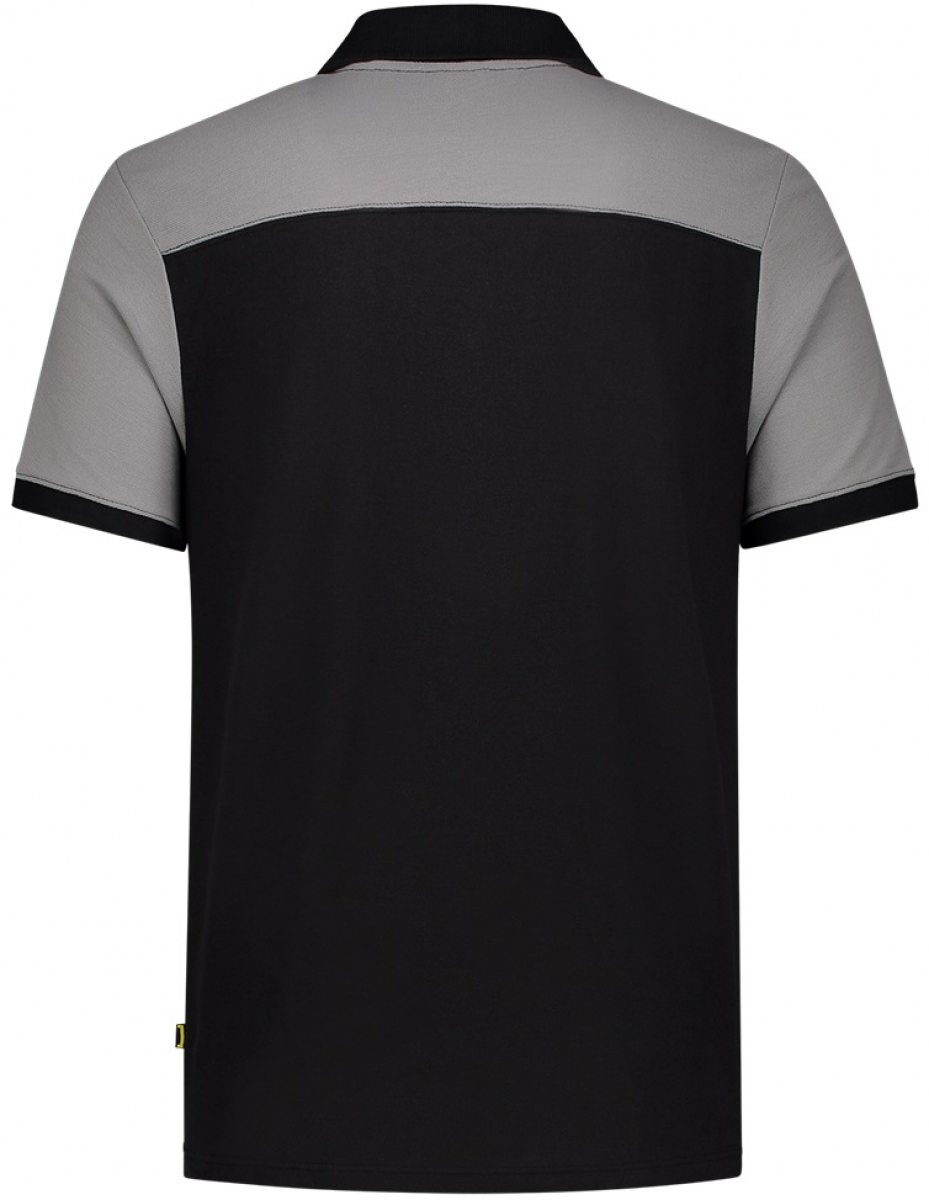 TRICORP-Worker-Shirts, Poloshirt, Bicolor, Basic Fit, Kurzarm, 180 g/m, black-grey