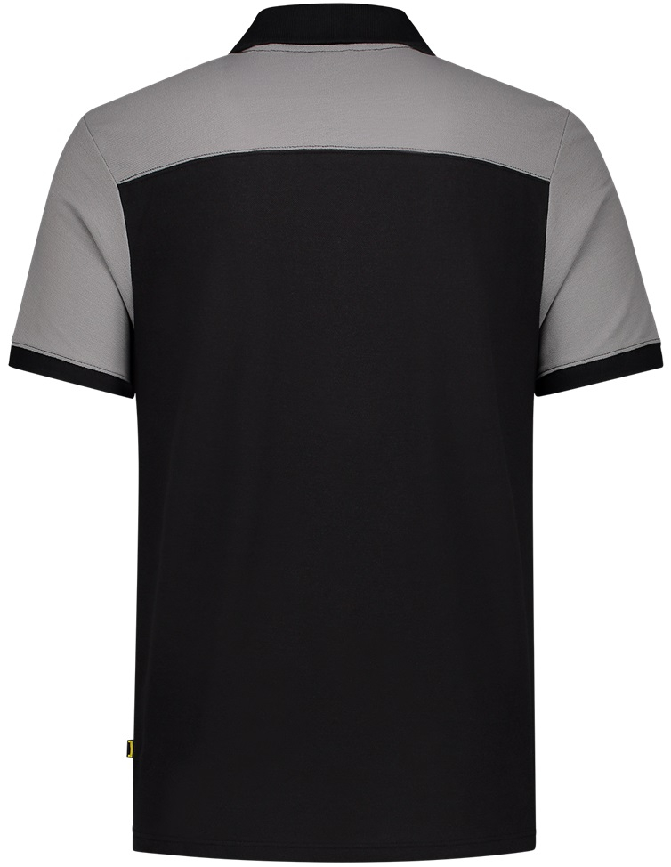 TRICORP-Worker-Shirts, Poloshirt, Bicolor, Basic Fit, Kurzarm, 180 g/m², black-grey
