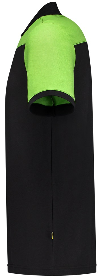 TRICORP-Worker-Shirts, Poloshirt, Bicolor, Basic Fit, Kurzarm, 180 g/m², black-lime