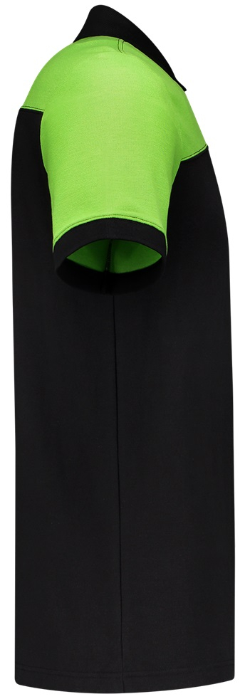 TRICORP-Worker-Shirts, Poloshirt, Bicolor, Basic Fit, Kurzarm, 180 g/m², black-lime