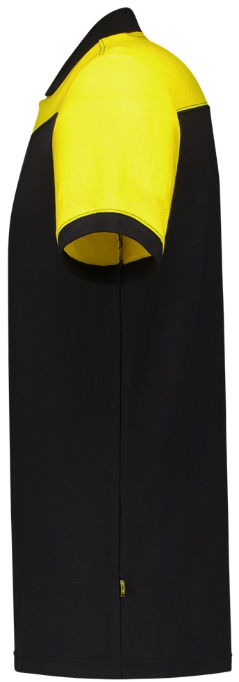 TRICORP-Worker-Shirts, Poloshirt, Bicolor, Basic Fit, Kurzarm, 180 g/m², black-yellow
