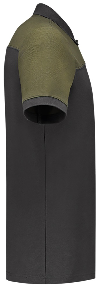 TRICORP-Worker-Shirts, Poloshirt, Bicolor, Basic Fit, Kurzarm, 180 g/m², darkgrey-army