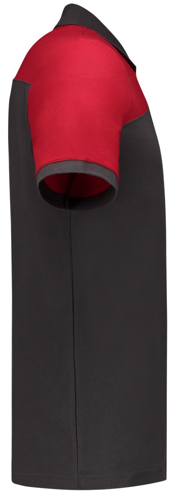 TRICORP-Worker-Shirts, Poloshirt, Bicolor, Basic Fit, Kurzarm, 180 g/m², darkgrey-red