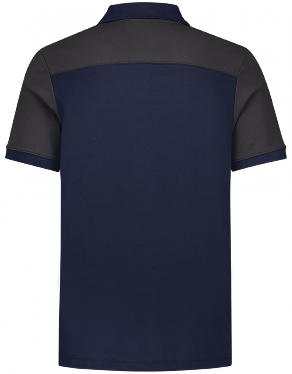 TRICORP-Worker-Shirts, Poloshirt, Bicolor, Basic Fit, Kurzarm, 180 g/m, ink-darkgrey