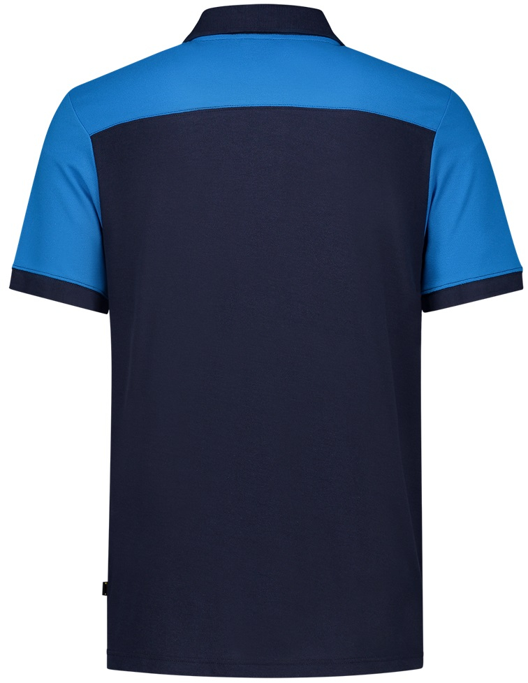 TRICORP-Worker-Shirts, Poloshirt, Bicolor, Basic Fit, Kurzarm, 180 g/m², ink-turquoise