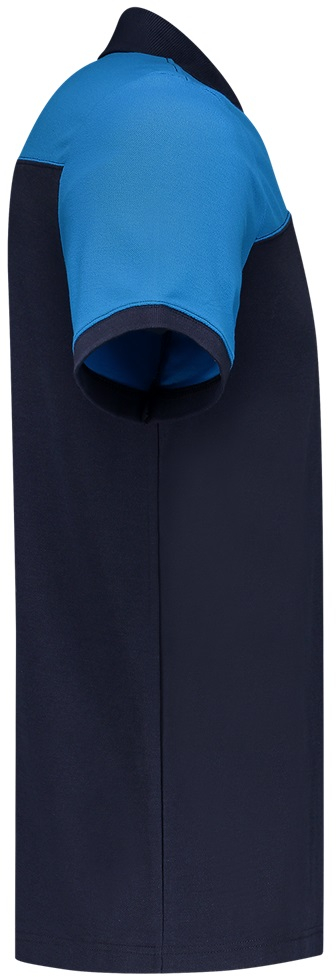 TRICORP-Worker-Shirts, Poloshirt, Bicolor, Basic Fit, Kurzarm, 180 g/m², ink-turquoise