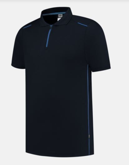 TRICORP-Poloshirt, Accent, navy/royalblue
