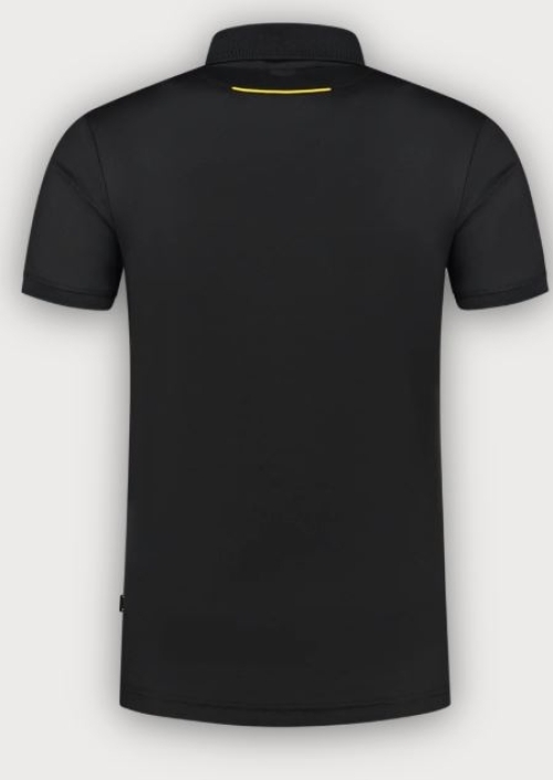 Tricorp Poloshirt Accent, Black-Yellow
