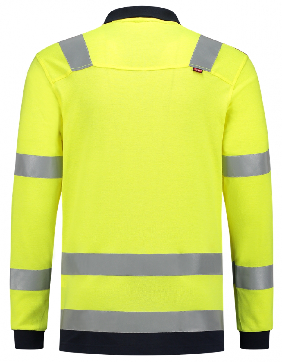 TRICORP-Warnschutz, Poloshirt, Multinorm, langarm, 200 g/m, warngelb