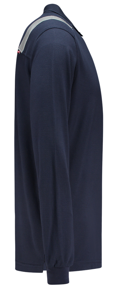 TRICORP-Warnschutz, Poloshirt, Multinorm, langarm, 200 g/m², dunkelblau