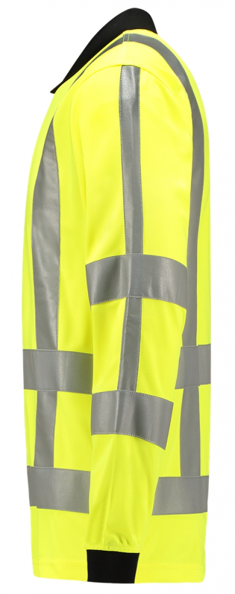 TRICORP-Warnschutz, Poloshirt, langarm, 180 g/m, warngelb