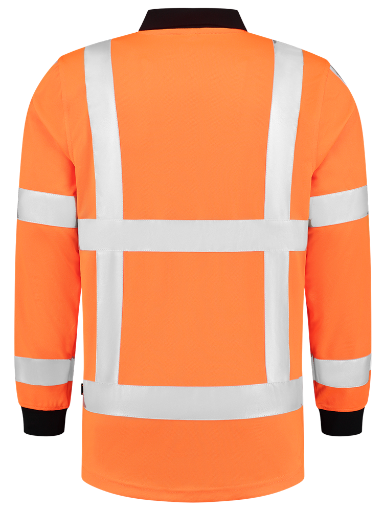 TRICORP-Warnschutz, Poloshirt, langarm, 180 g/m², warnorange