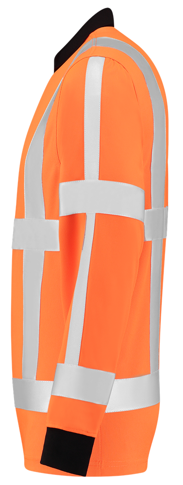 TRICORP-Warnschutz, Poloshirt, langarm, 180 g/m², warnorange