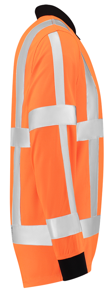 TRICORP-Warnschutz, Poloshirt, langarm, 180 g/m², warnorange