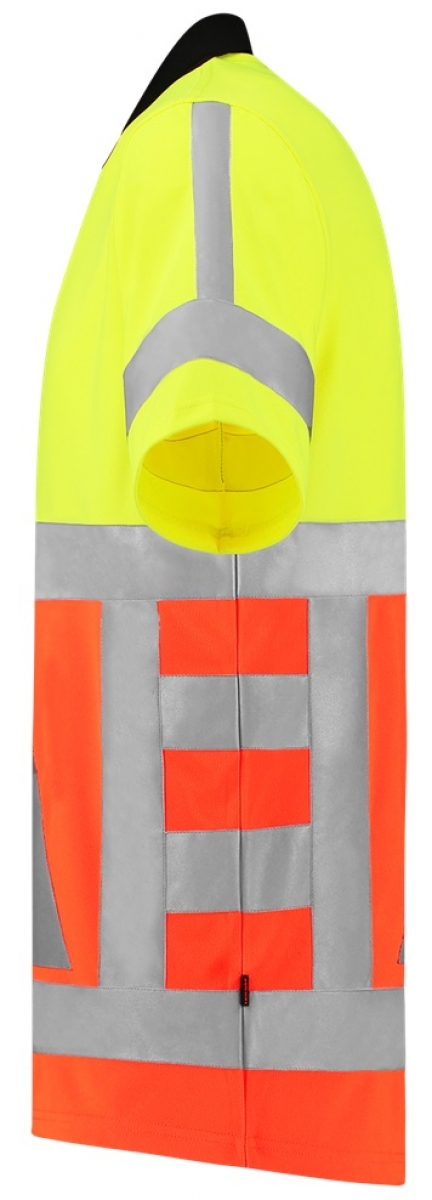 TRICORP-Warnschutz, Poloshirt, Verkehrsregler, warnorange/warngelb