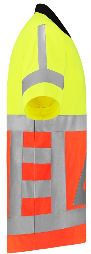 TRICORP-Warnschutz, Poloshirt, Verkehrsregler, warnorange/warngelb