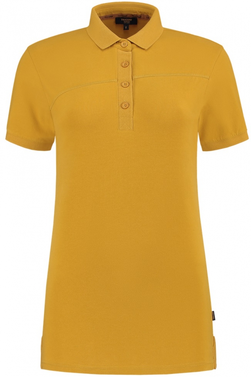 TRICORP-Worker-Shirts, Damen-Poloshirts, Premium, curry