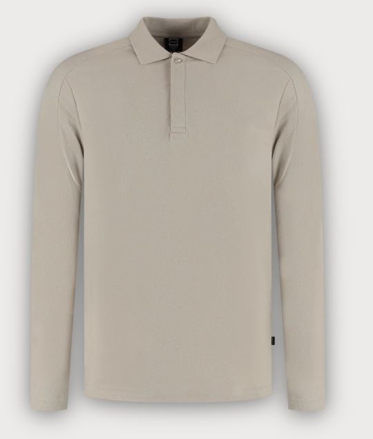 Tricorp Poloshirt Langarm Redefined, Sand