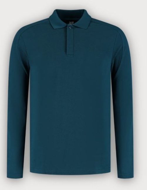 Tricorp Poloshirt Langarm Redefined, Teal