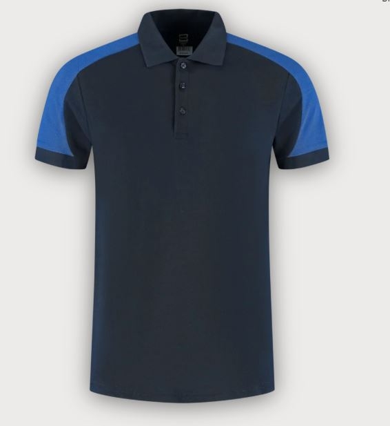 Tricorp Poloshirt Bicolor Redefined, Ink-Orange
