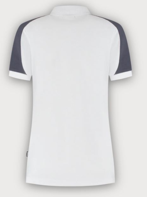 Tricorp Poloshirt Bicolor Redefined Damen, White-Anthracite