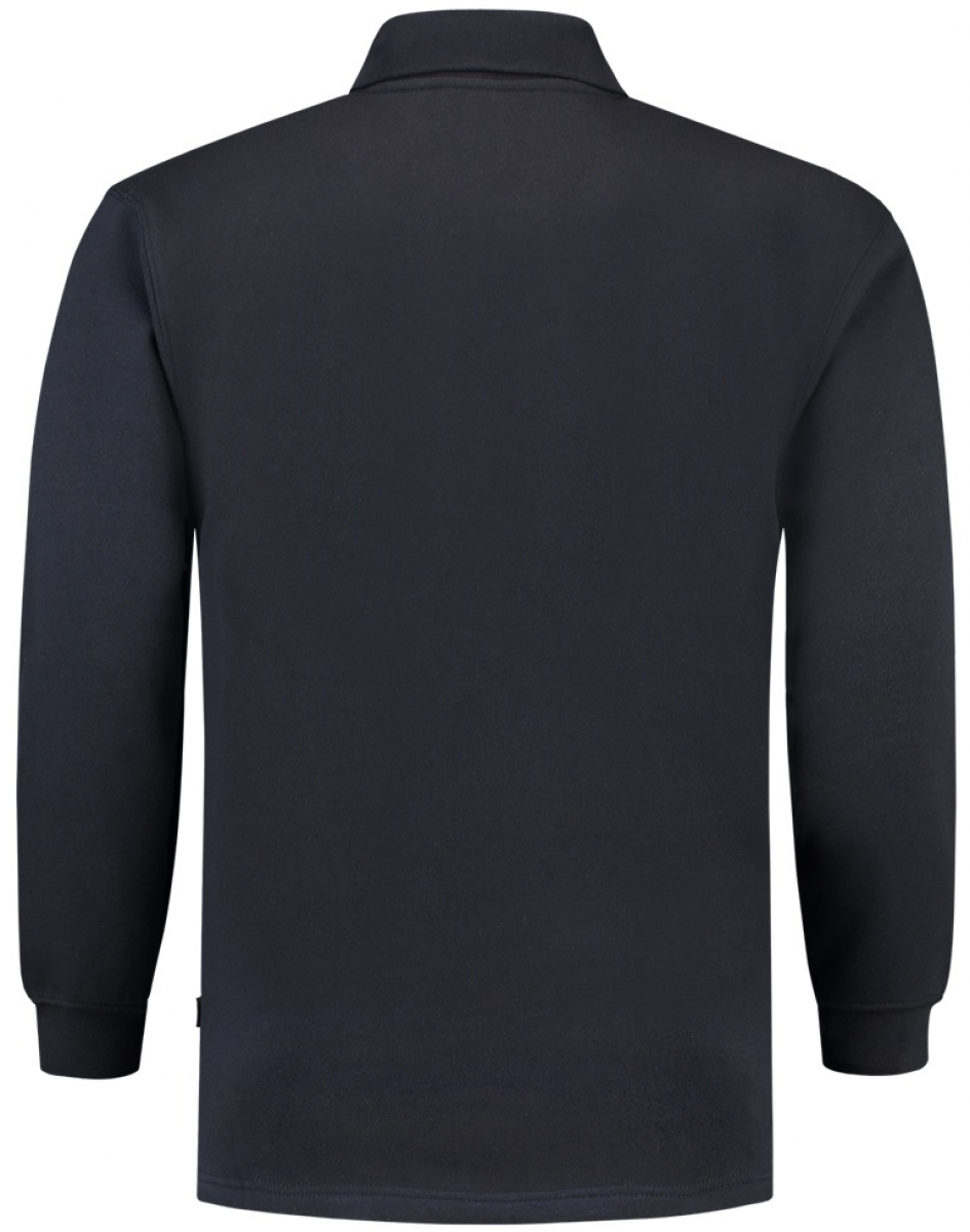 TRICORP-Worker-Shirts, Sweatshirt, Polokragen, Basic Fit, Langarm, 280 g/m, navy