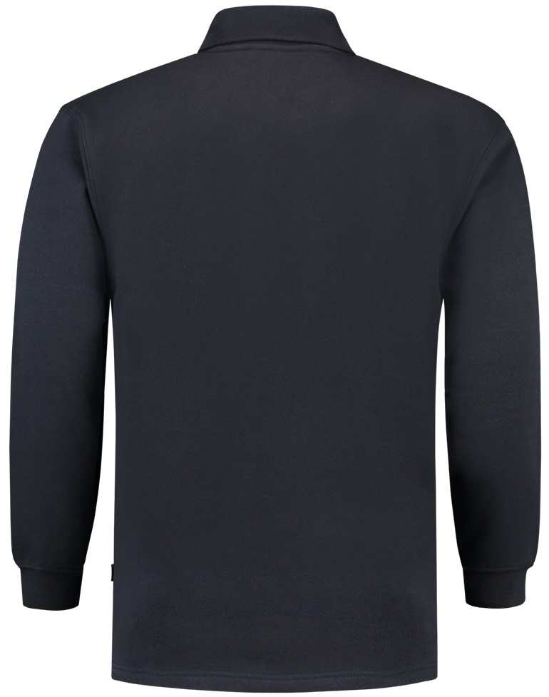 TRICORP-Worker-Shirts, Sweatshirt, Polokragen, Basic Fit, Langarm, 280 g/m², navy
