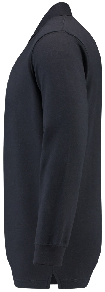 TRICORP-Worker-Shirts, Sweatshirt, Polokragen, Basic Fit, Langarm, 280 g/m², navy