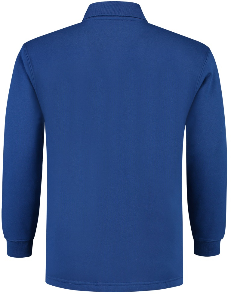 TRICORP-Worker-Shirts, Sweatshirt, Polokragen, Basic Fit, Langarm, 280 g/m, royalblue