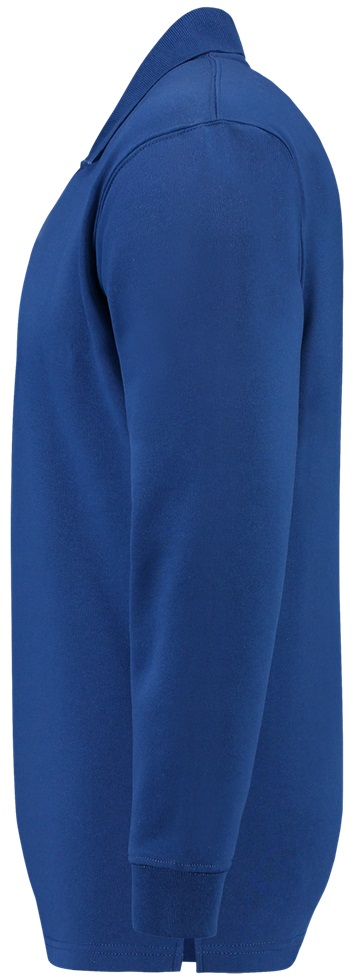 TRICORP-Worker-Shirts, Sweatshirt, Polokragen, Basic Fit, Langarm, 280 g/m², royalblue