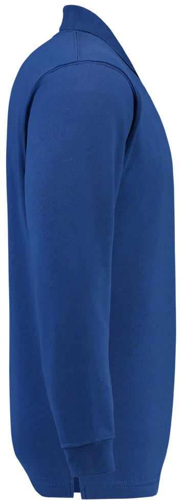 TRICORP-Worker-Shirts, Sweatshirt, Polokragen, Basic Fit, Langarm, 280 g/m², royalblue