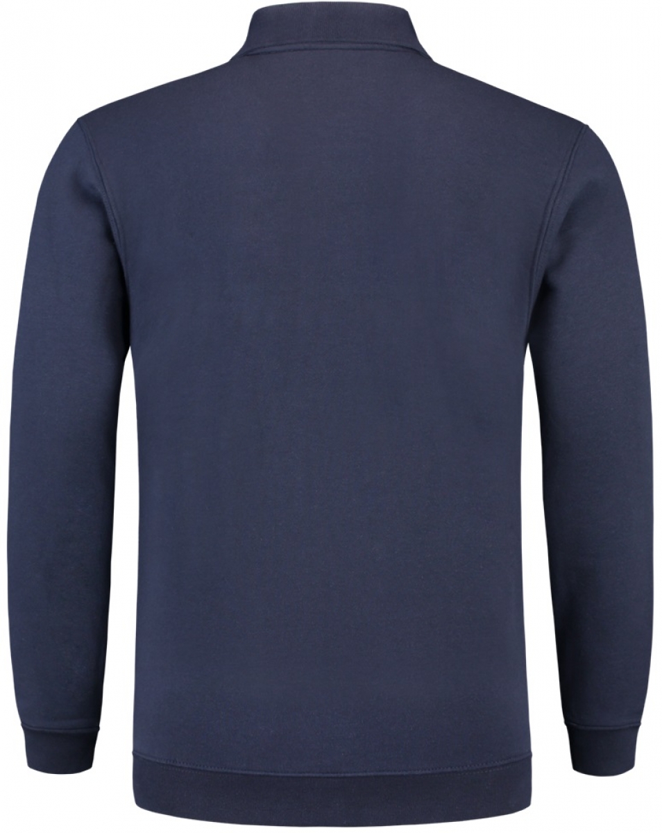 TRICORP-Worker-Shirts, Sweatshirt Polokragen und Bund, Basic Fit, Langarm, 280 g/m, ink