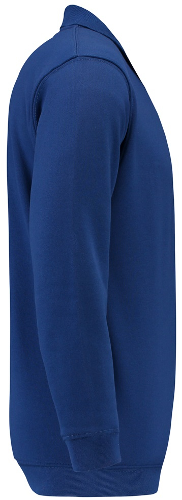 TRICORP-Worker-Shirts, Sweatshirt Polokragen und Bund, Basic Fit, Langarm, 280 g/m², royalblue