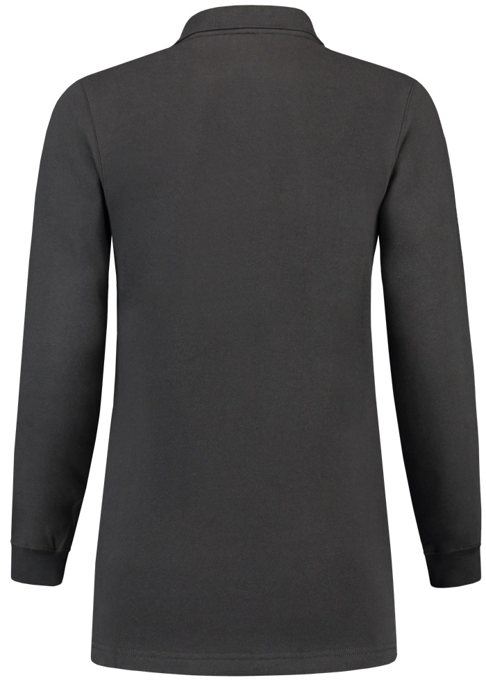 TRICORP-Worker-Shirts, Sweatshirt Polokragen Damen, Basic Fit, Langarm, 280 g/m², darkgrey