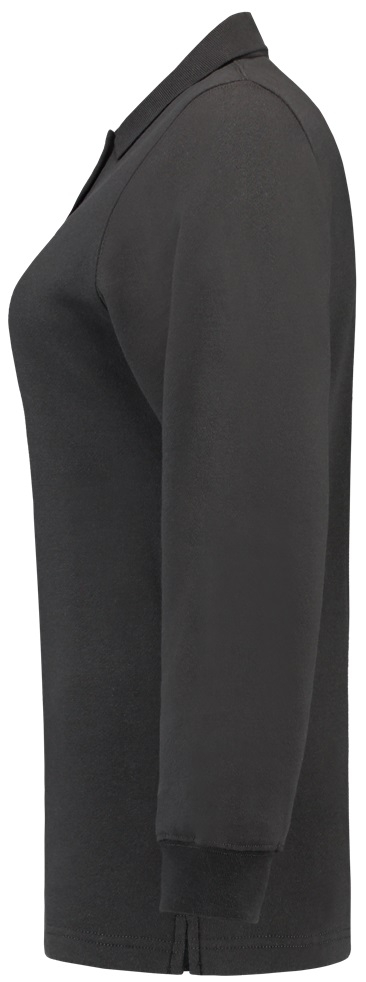 TRICORP-Worker-Shirts, Sweatshirt Polokragen Damen, Basic Fit, Langarm, 280 g/m², darkgrey